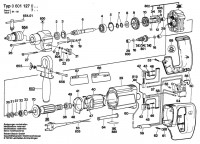 Bosch 0 601 127 041 Drill 110 V / GB Spare Parts